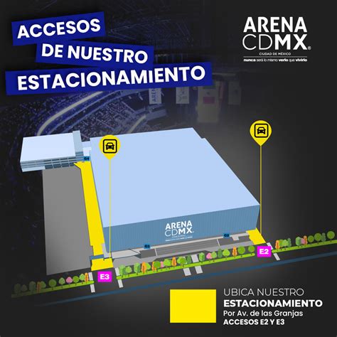 acceso estacionamiento arena cdmx